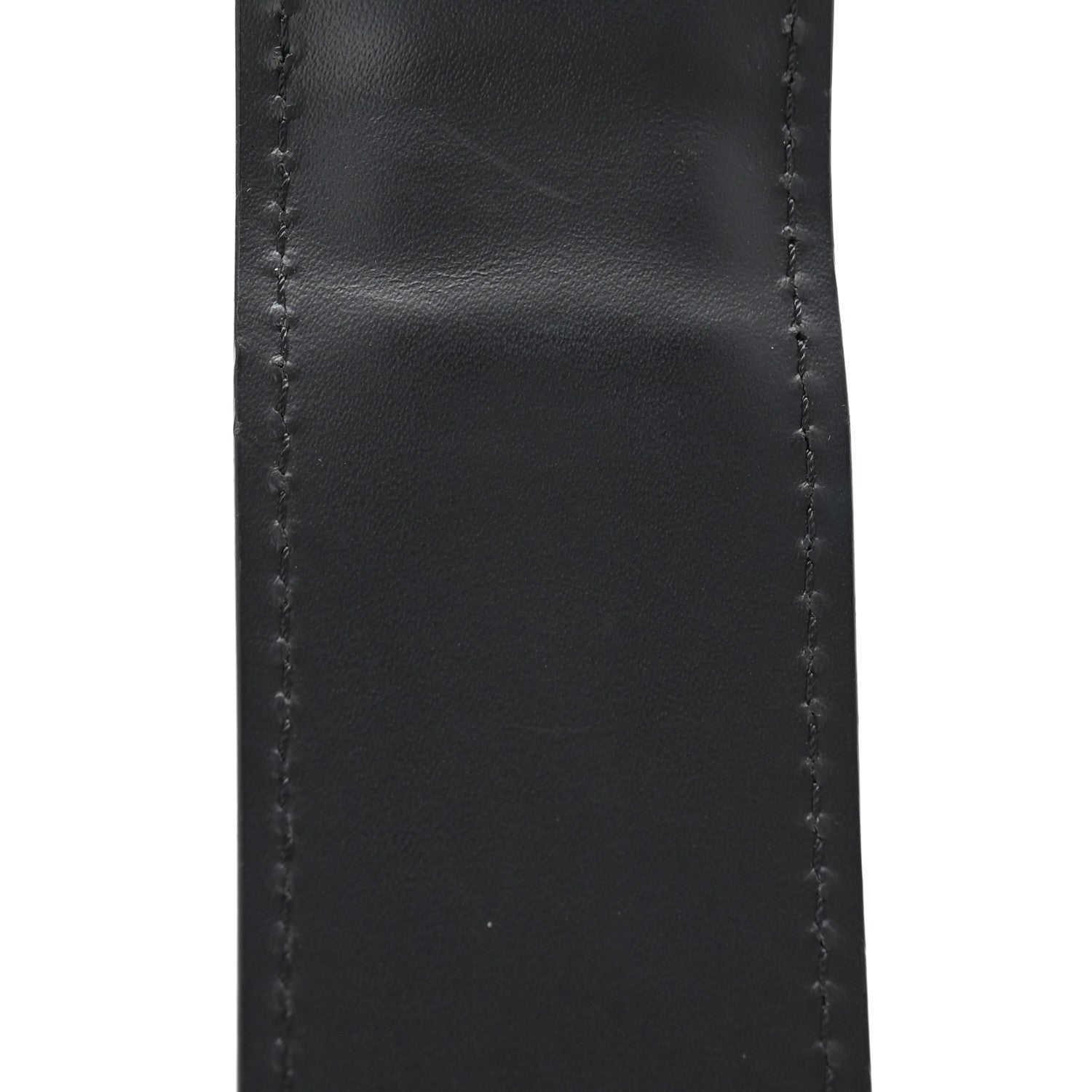 Louis Vuitton Calfskin 25mm Adjustable Shoulder Strap Black 4 of 4