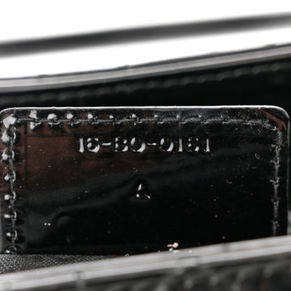 Christian Dior Patent Cannage Medium Lady Dior Black 7 of 12
