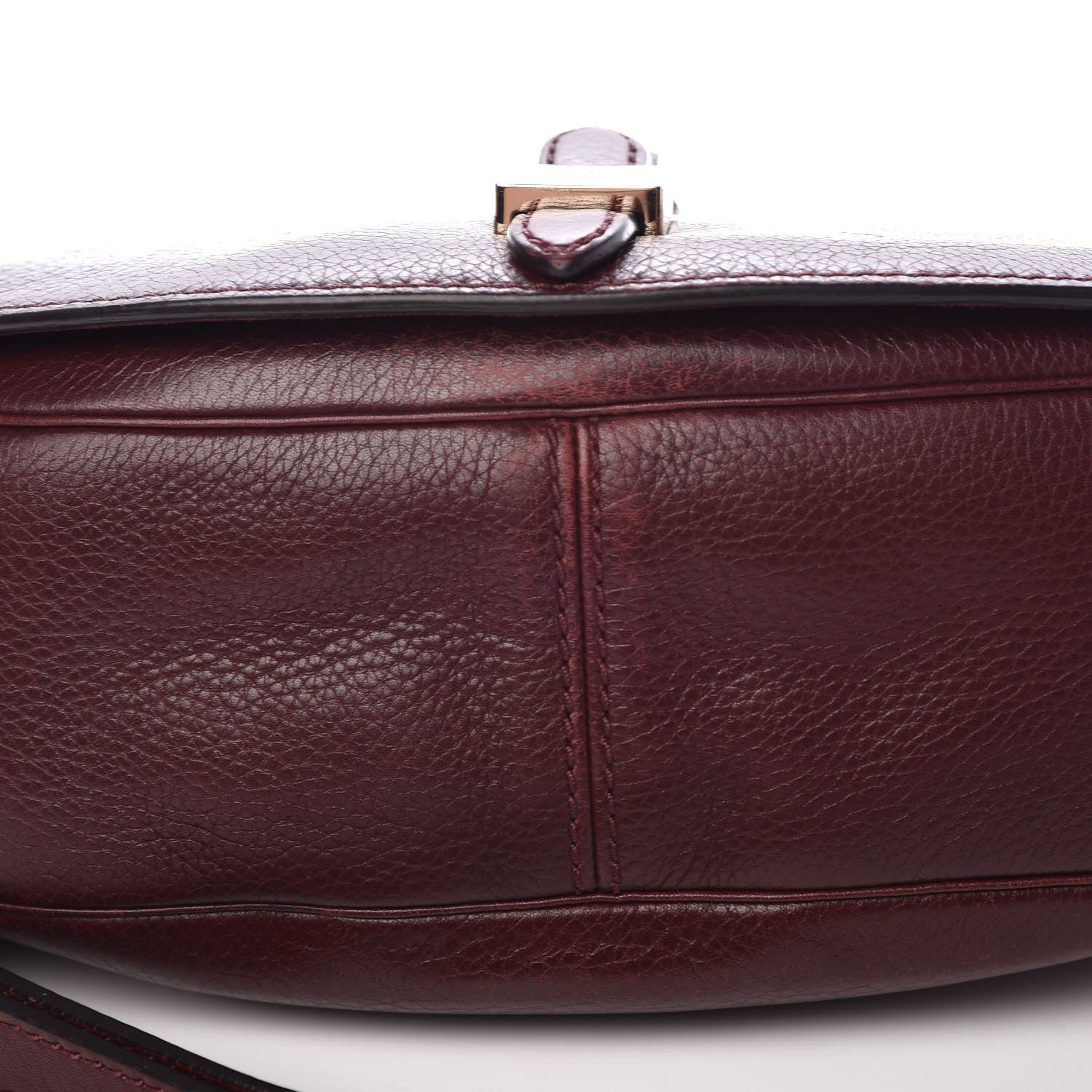 Mulberry Soft Small Grain Tessie Satchel Oxblood 10 of 16