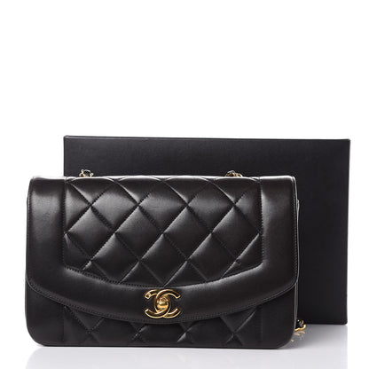 Chanel Lambskin Quilted Small Single Flap Black 12 of 12