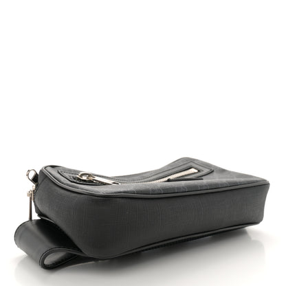 Gucci Soft GG Supreme Monogram Web Belt Bag Black Grey 4 of 10