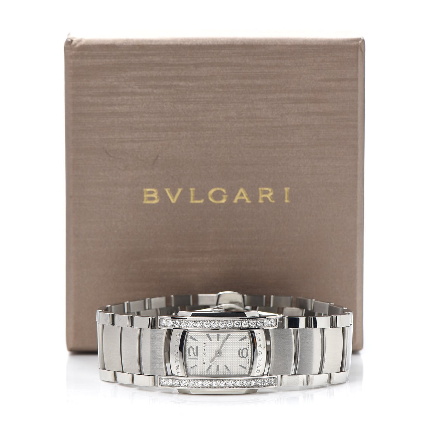 Stainless Steel Diamond Bezel 35mm Assioma Quartz Watch
