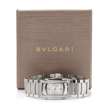 Bulgari Stainless Steel Diamond Bezel 35mm Assioma Quartz Watch 7 of 7