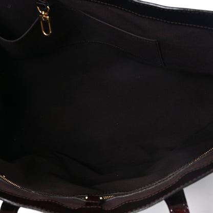 Louis Vuitton Vernis Wilshire GM Amarante 5 of 11