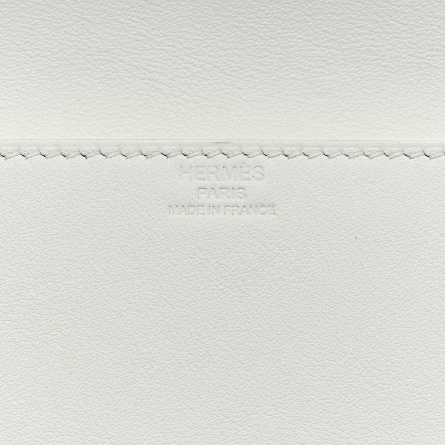 Hermes Swift Shadow Clutch 29 White 6 of 8