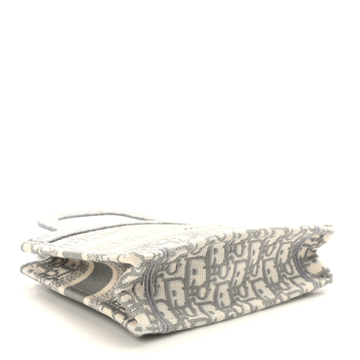 Christian Dior Oblique Mini Book Tote Grey Multicolor 4 of 10