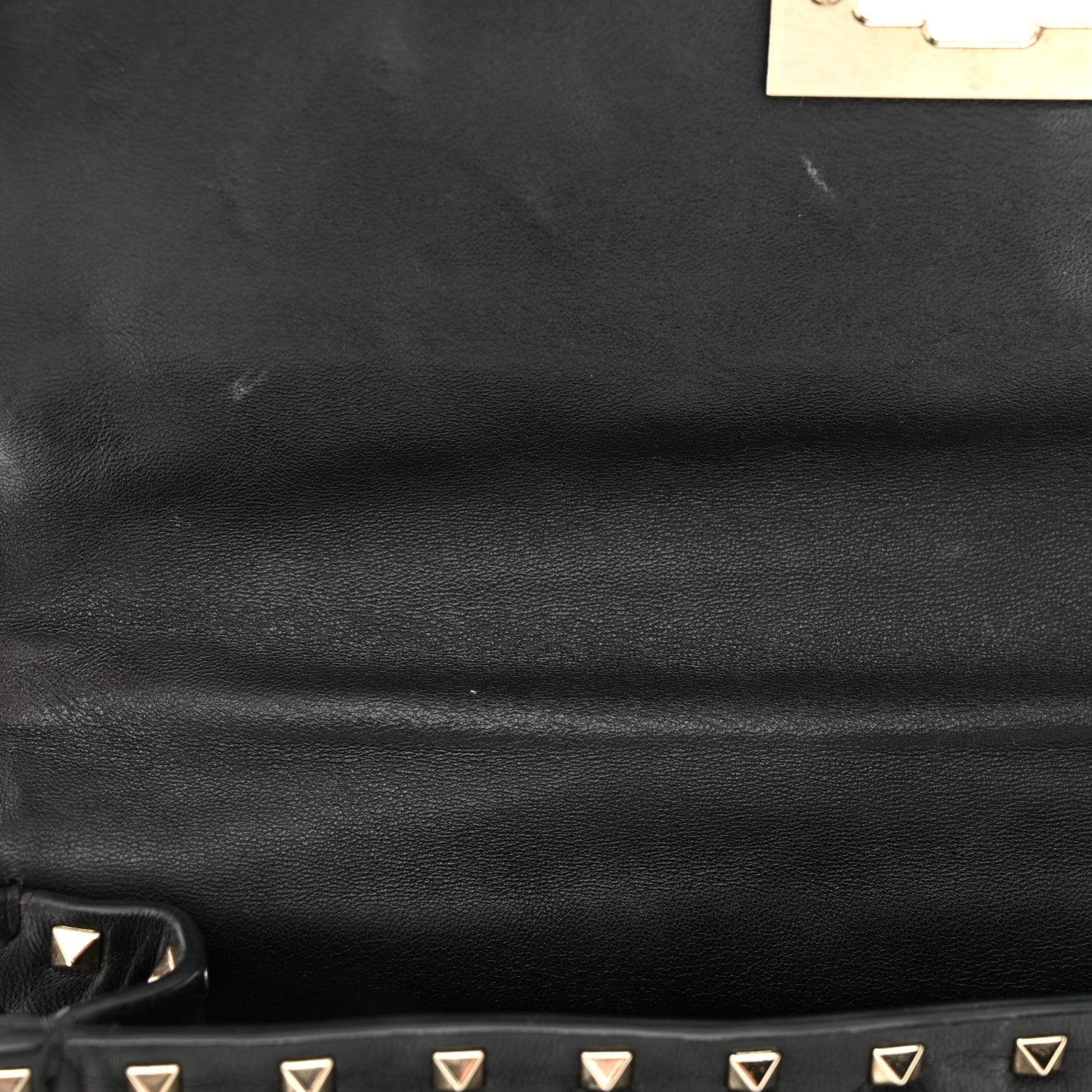 Valentino Garavani Nappa Medium Rockstud Spike Shoulder Bag Black 11 of 12