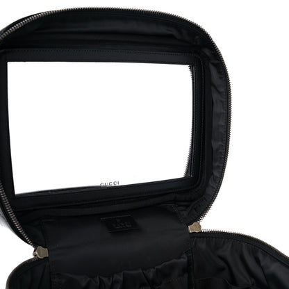 Gucci Calfskin Matelasse Large GG Marmont Vanity Cosmetic Case Black 6 of 11