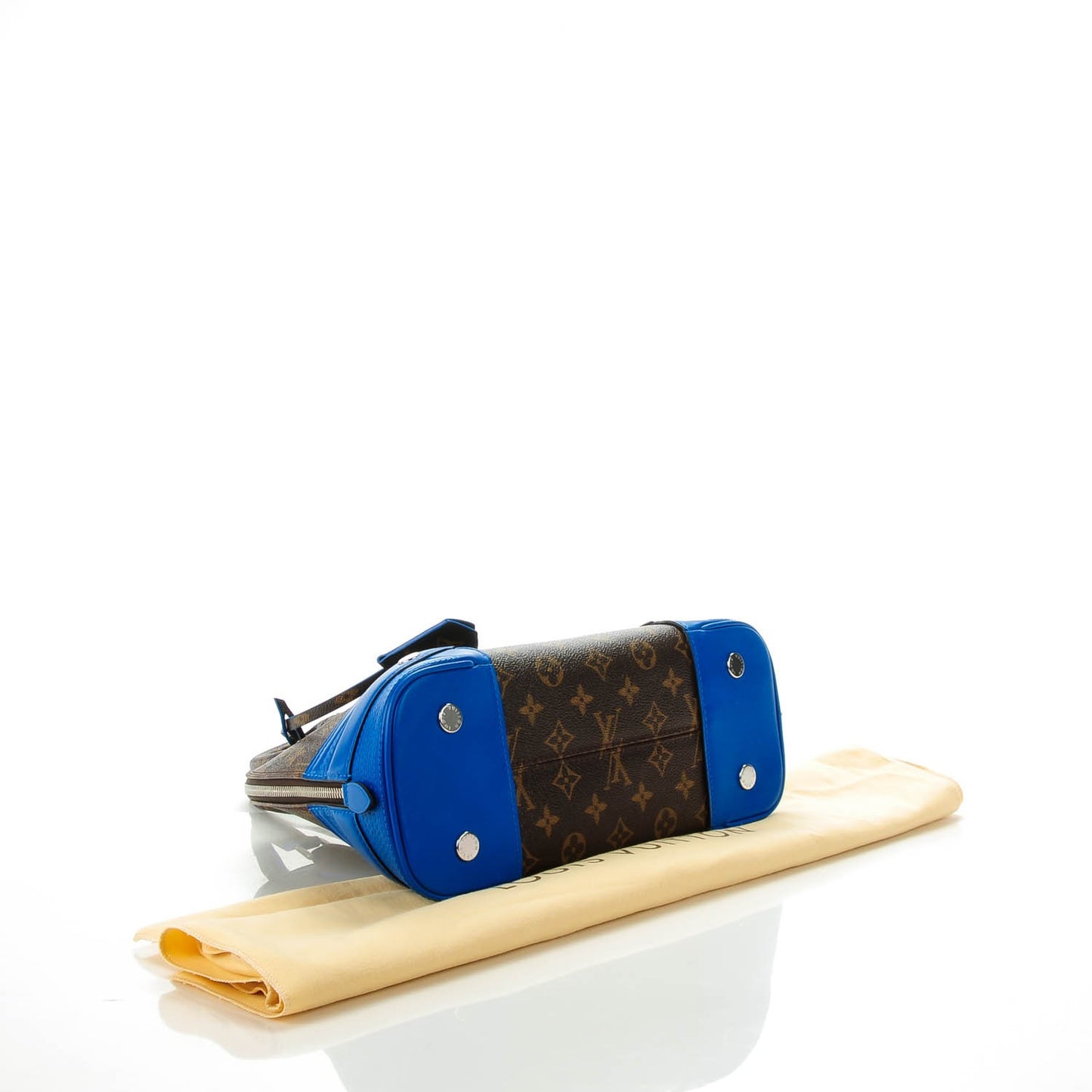 Monogram Shine Alma PM Blue Royal