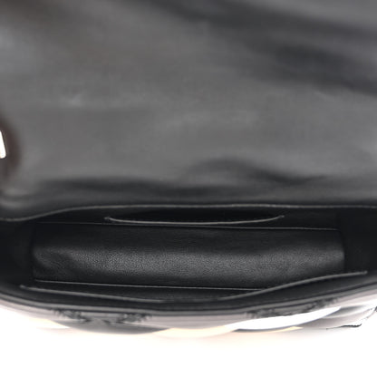 Louis Vuitton Lambskin Malletage GO-14 PM Beige Black 6 of 16