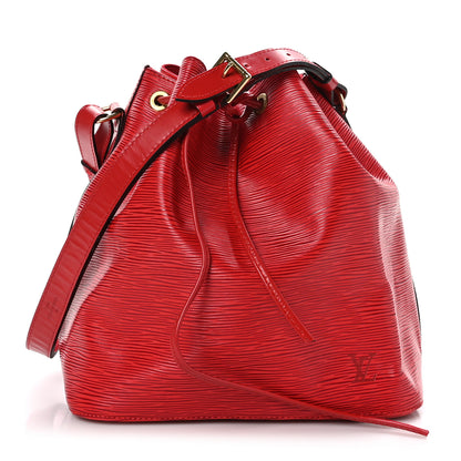Louis Vuitton Epi Petit Noe Castillan Red 1 of 13