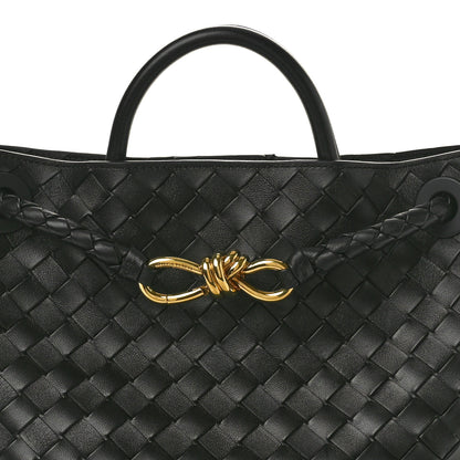 Bottega Veneta Nappa Intrecciato Medium Andiamo Shoulder Bag Black 8 of 10