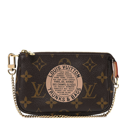 Louis Vuitton Monogram Complice Trunks and Bags Mini Pochette Accessories Beige 1 of 6