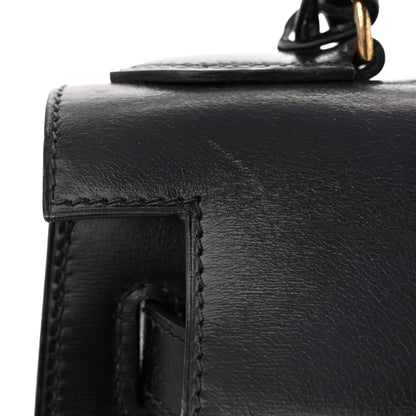Hermes Box Kelly Sellier 28 Black 11 of 11