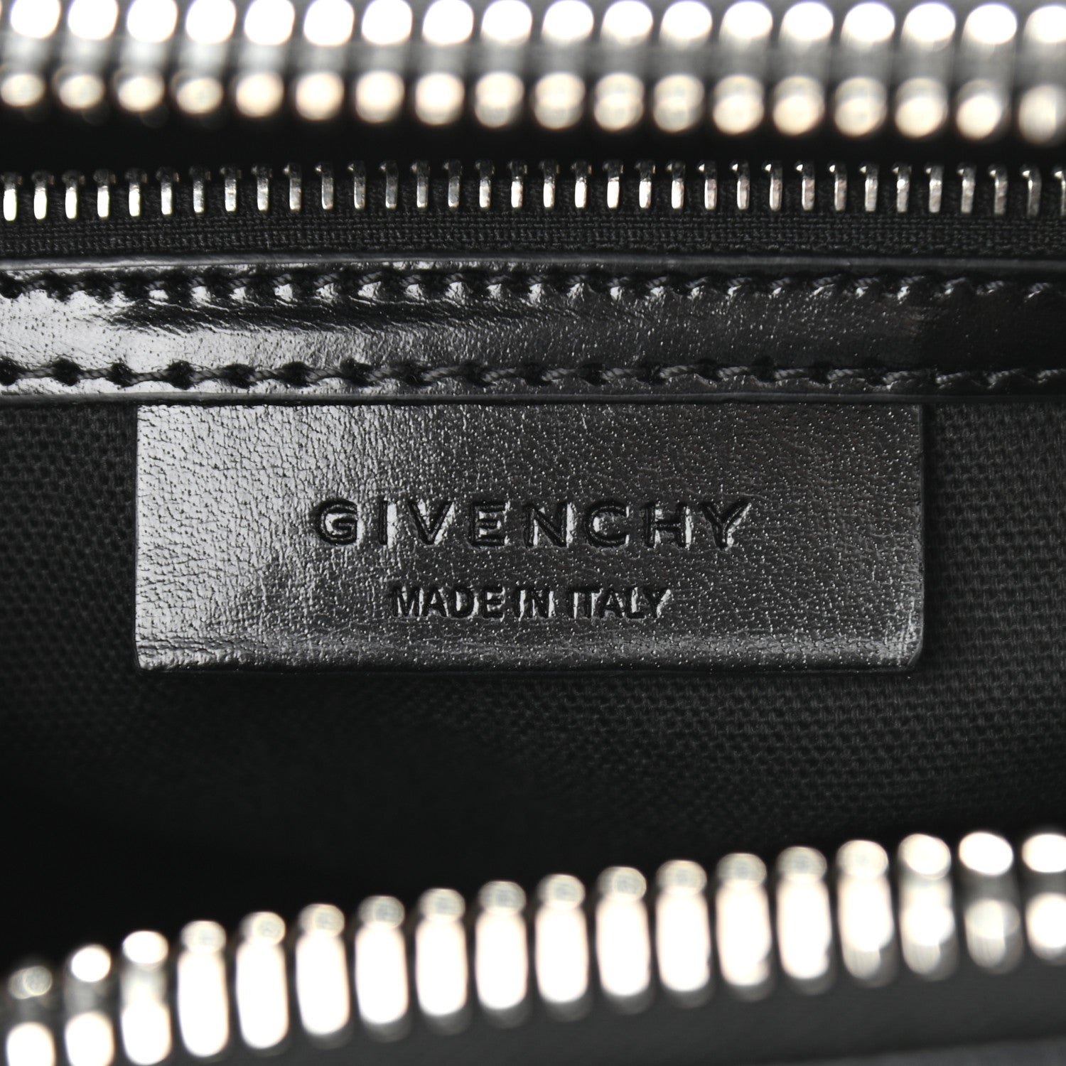 Givenchy Shiny Lord Calfskin Small Antigona Black 6 of 10