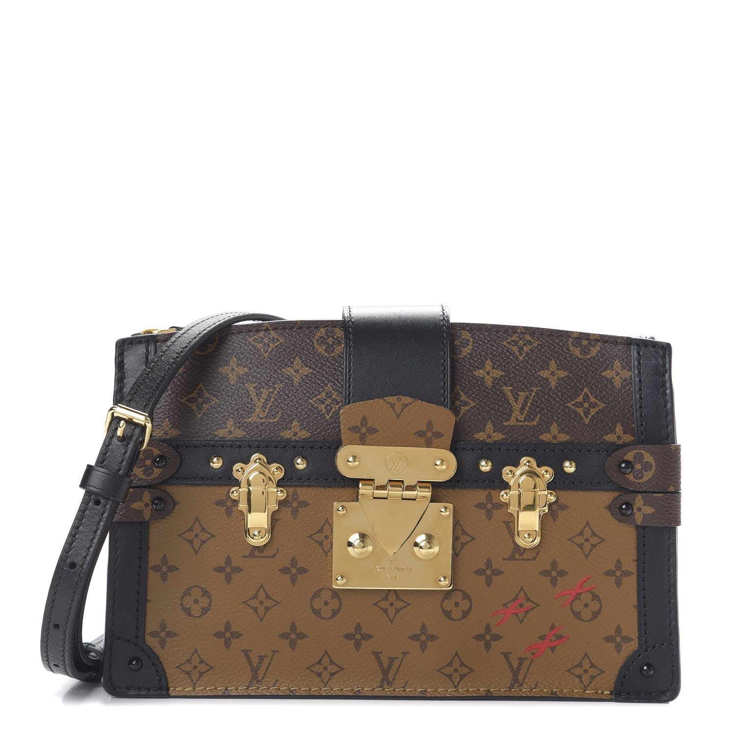 Louis Vuitton Reverse Monogram Trunk Clutch 1 of 9