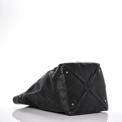Chanel Distressed Caviar Outdoor Ligne Tote Black 5 of 9