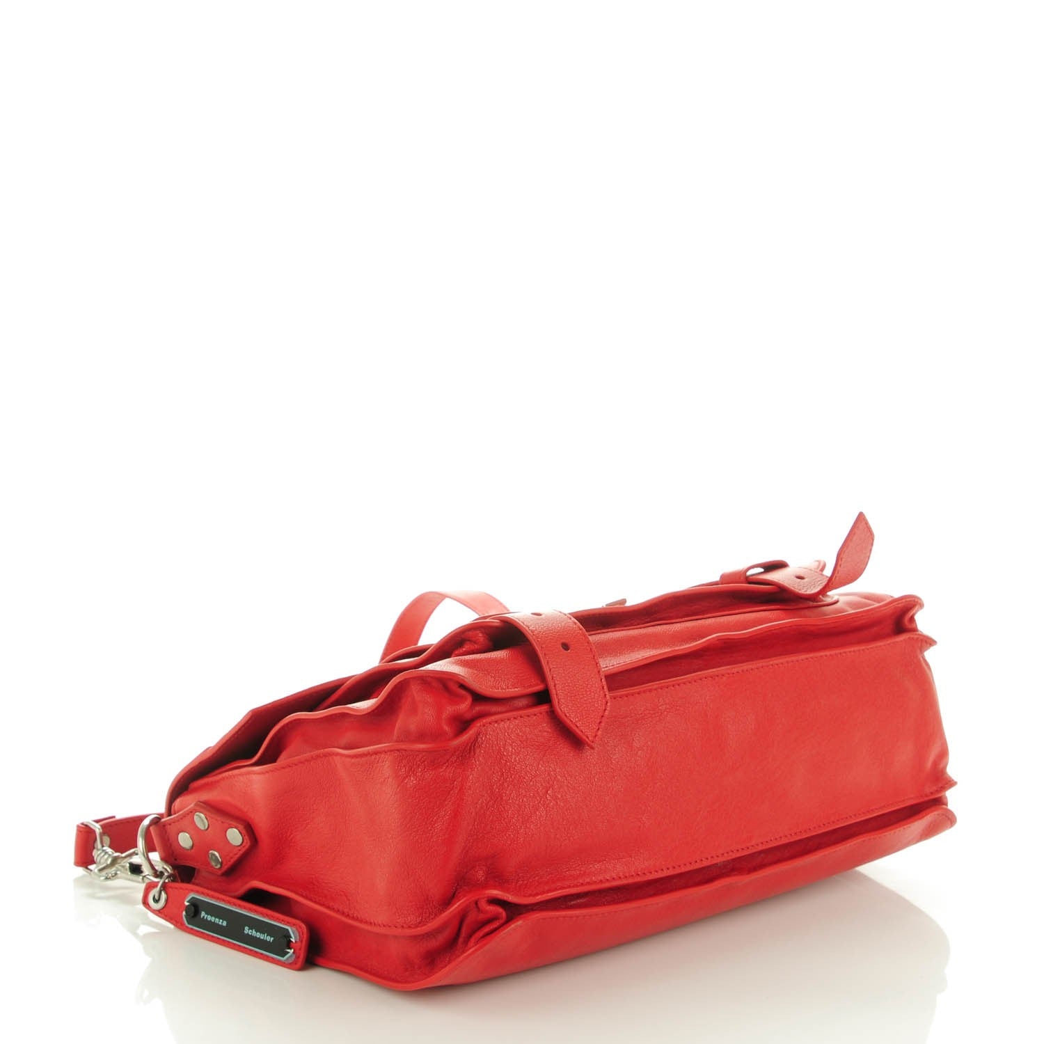 Proenza Schouler Lambskin Medium PS1 Satchel Brick 4 of 8