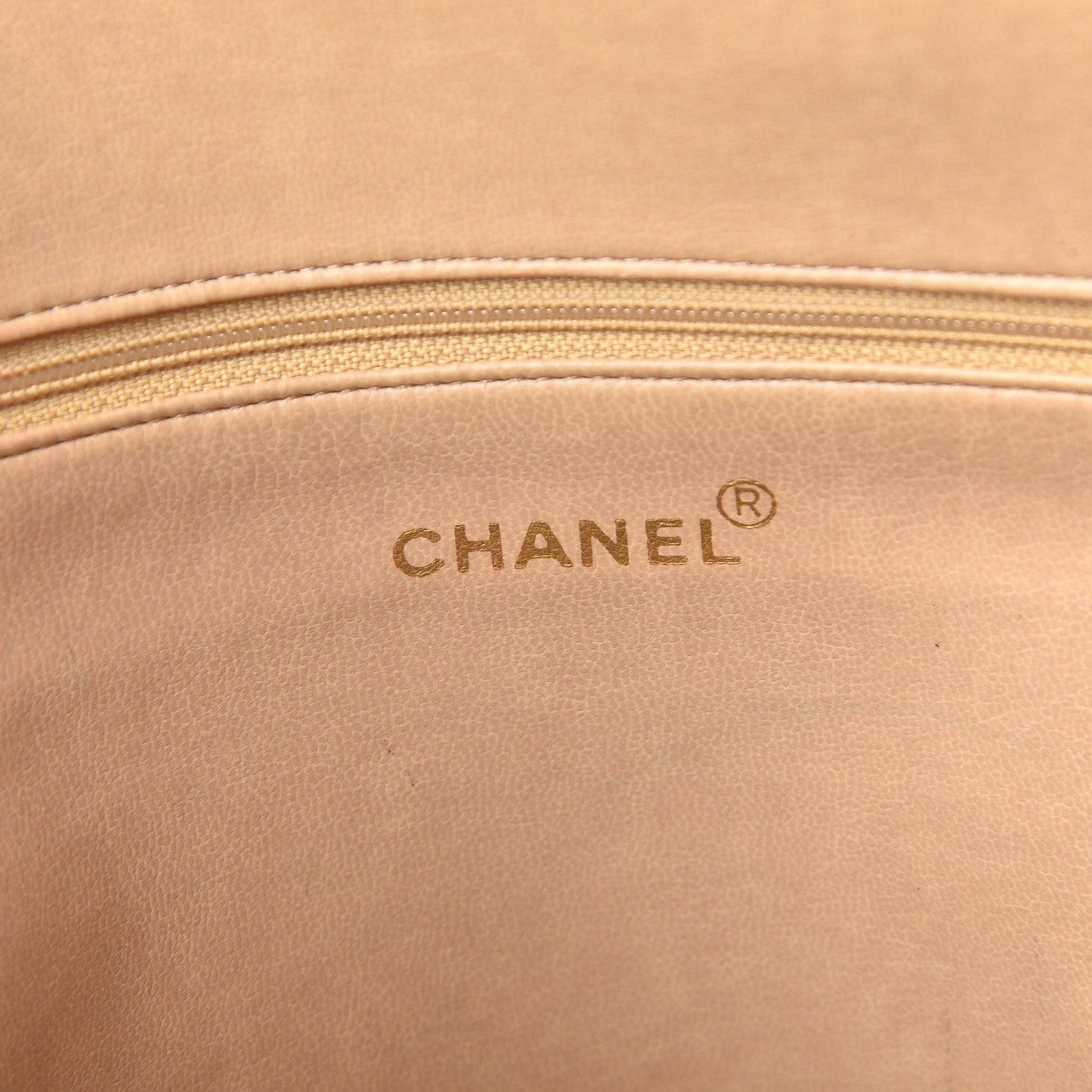 Chanel Lambskin CC Shoulder Bag Beige 6 of 12