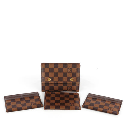 Louis Vuitton Damier Ebene Portefeuille Compact Modulable Wallet 4 of 8