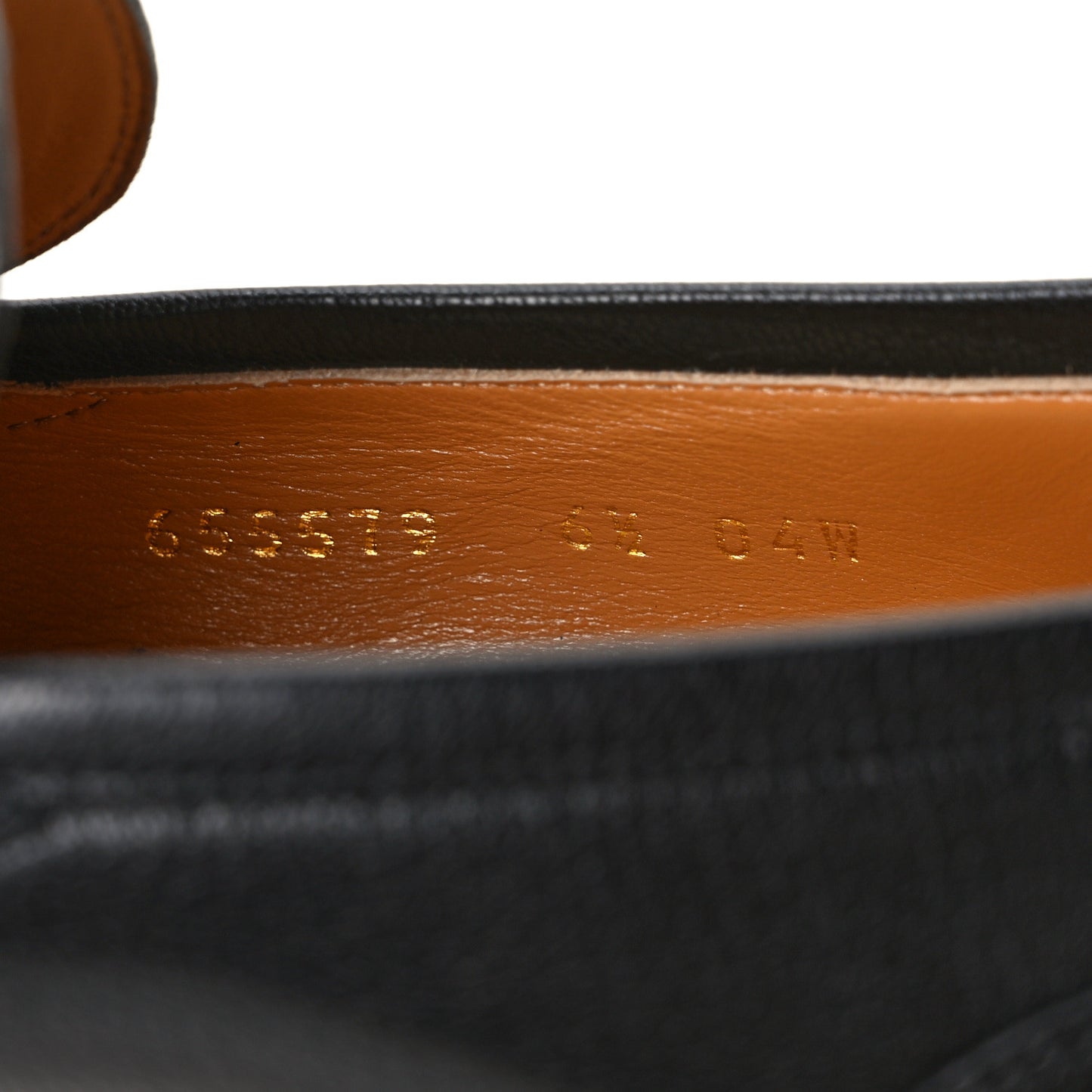 Goatskin Web Mens Horsebit Loafers 6.5 Black