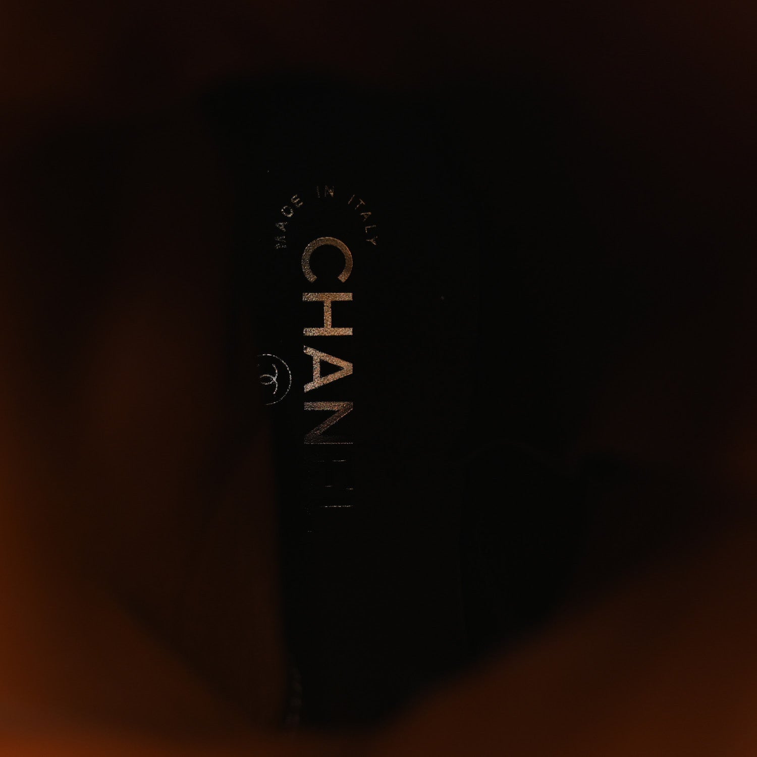 Chanel Calfskin CC Logo Mid Calf Boots 38.5 Caramel 7 of 13