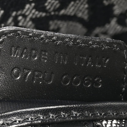 Christian Dior Monogram Saddle Bag Black 7 of 11
