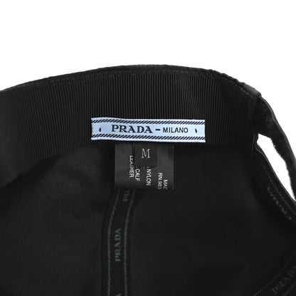 Prada Nylon Baseball Monkey Cap M Black 8 of 11