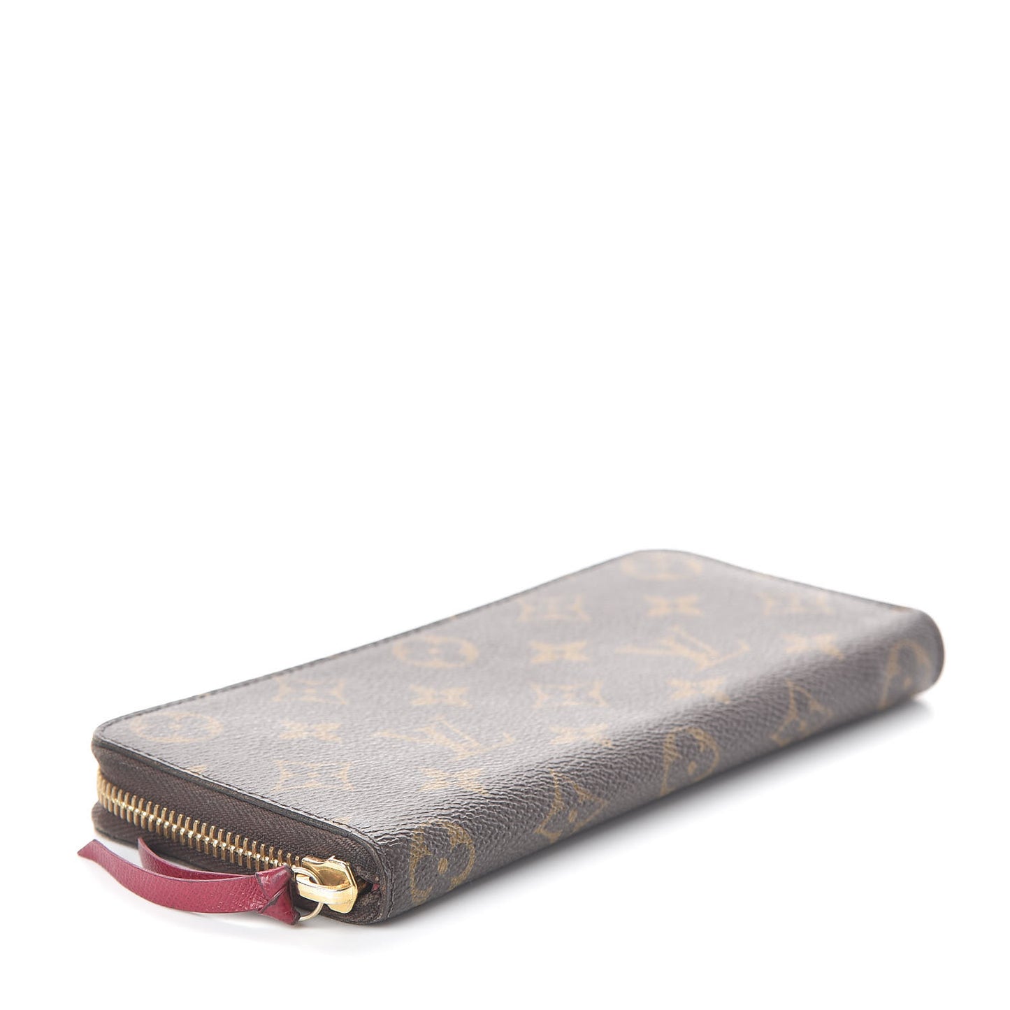 Monogram Clemence Wallet Fuchsia