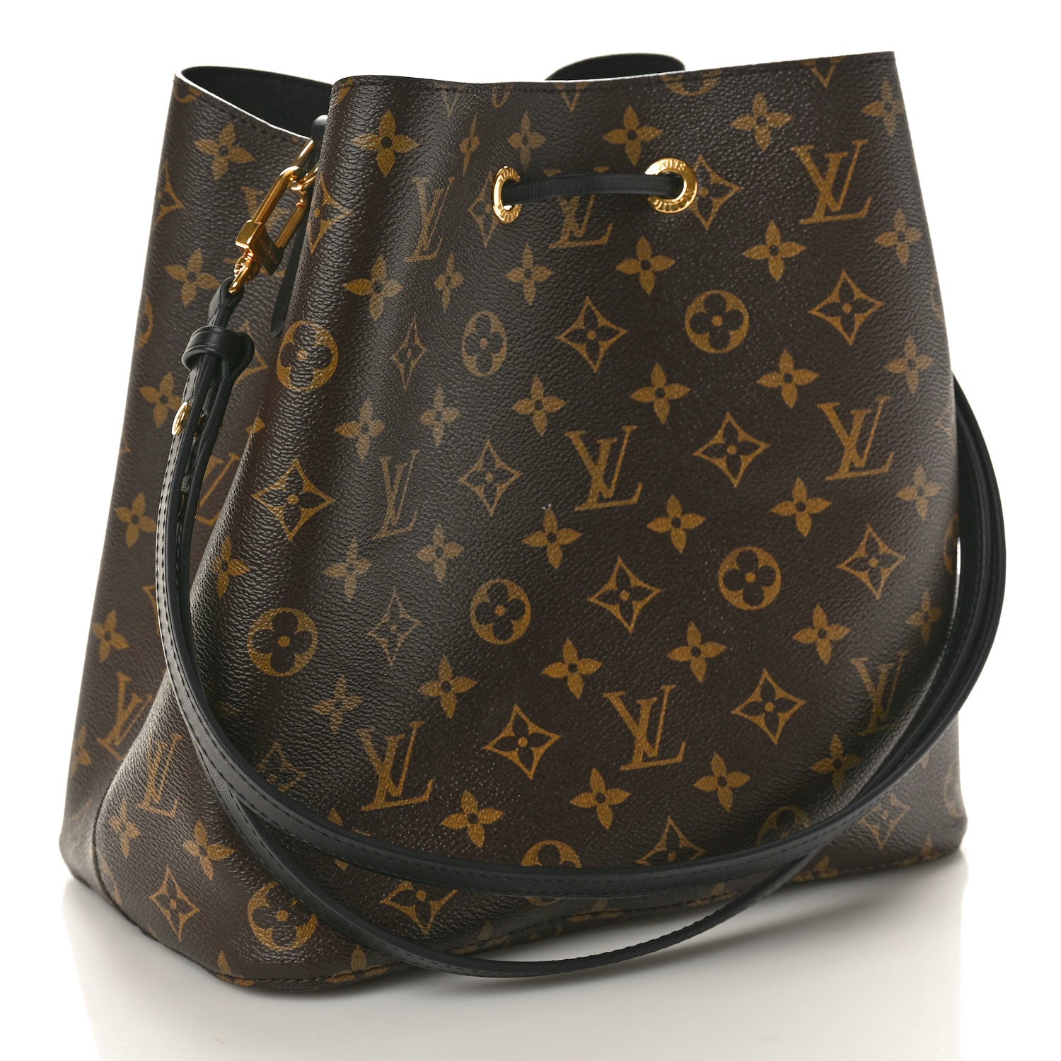 Louis Vuitton Monogram Neonoe MM Black 3 of 8