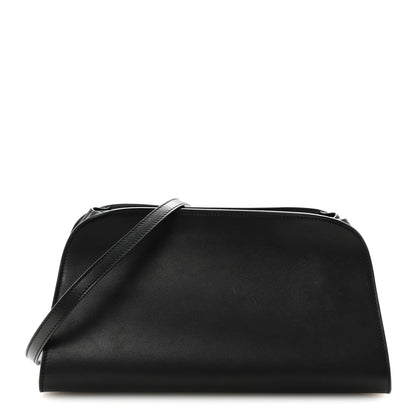 The Row Smooth Calfskin Peggy Bag Black 1 of 9