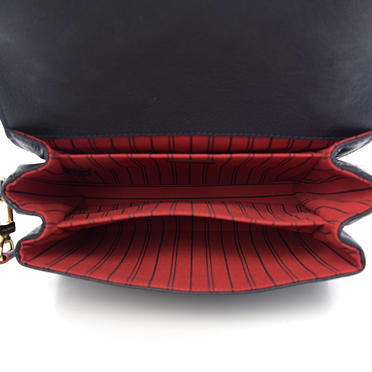 Empreinte Pochette Metis Marine Rouge