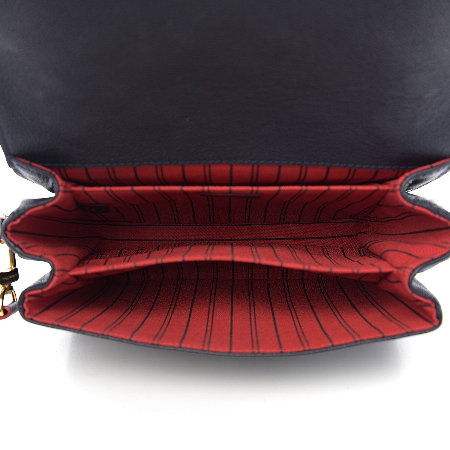 Louis Vuitton Empreinte Pochette Metis Marine Rouge 4 of 10