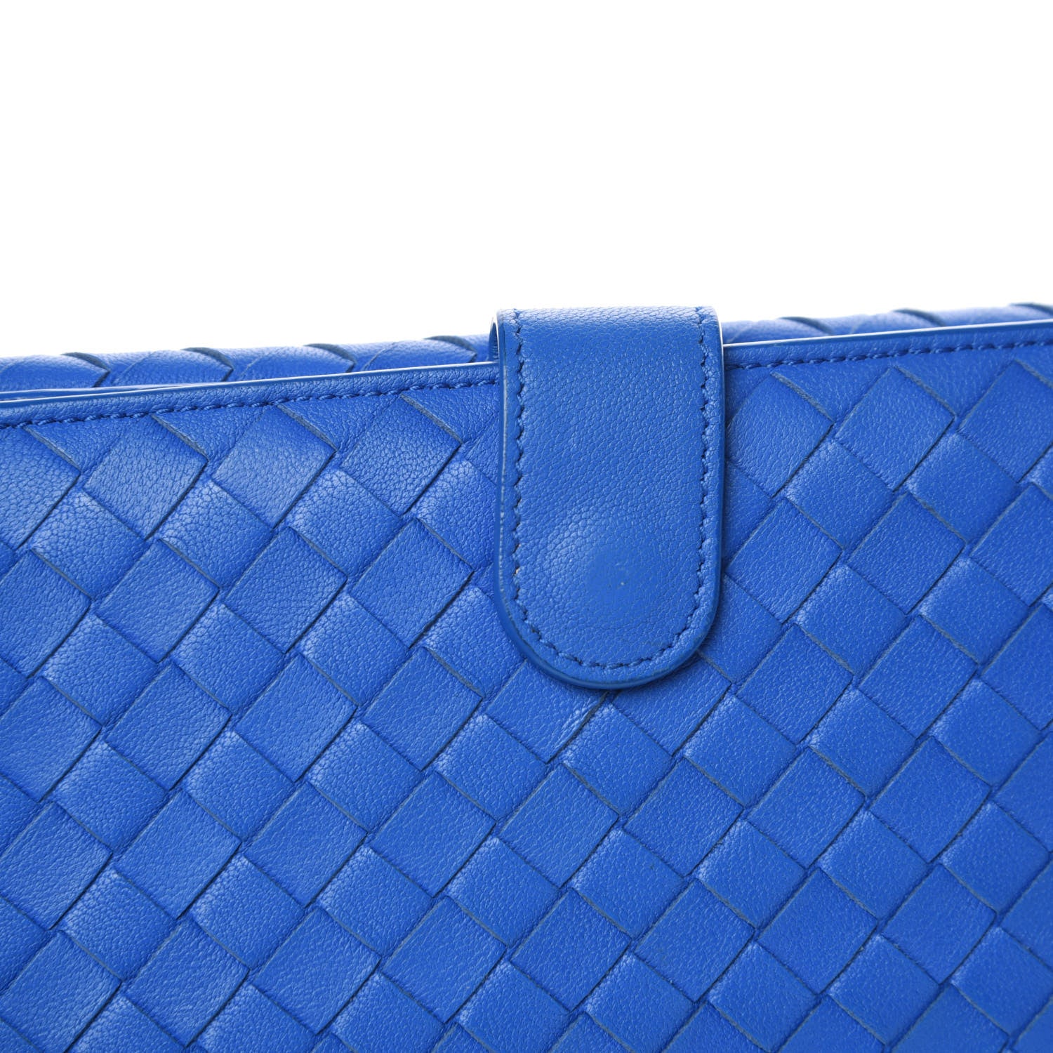 Bottega Veneta Nappa Intrecciato Continental Wallet Signal Blue 7 of 11