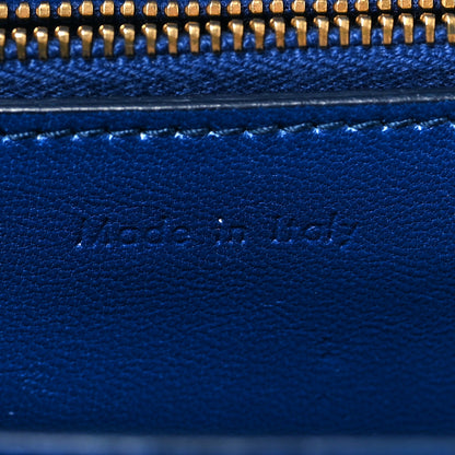 Celine Box Calfskin Medium Classic Box Flap Bag Deepsea 7 of 12