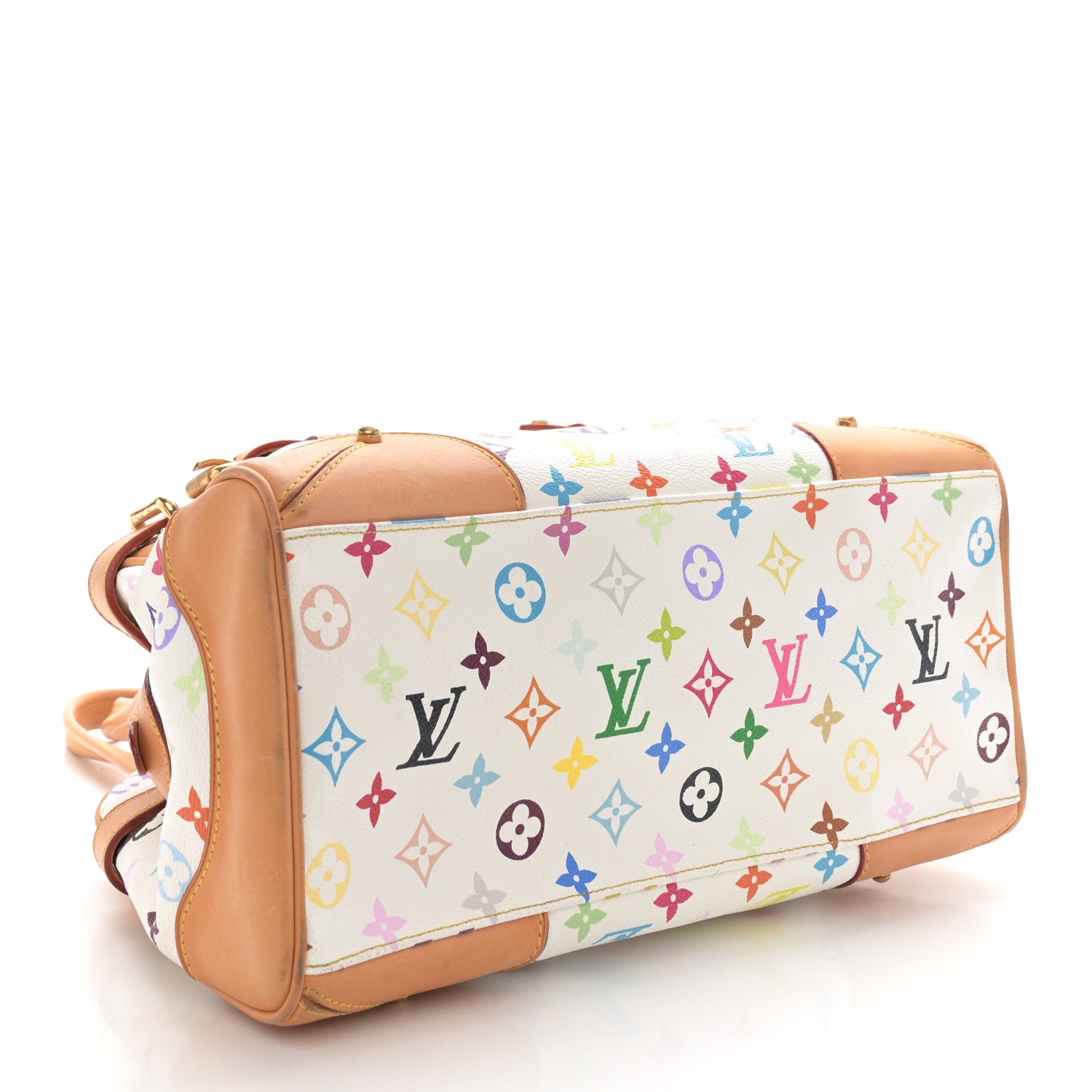 Louis Vuitton Monogram Multicolor Claudia White 4 of 14