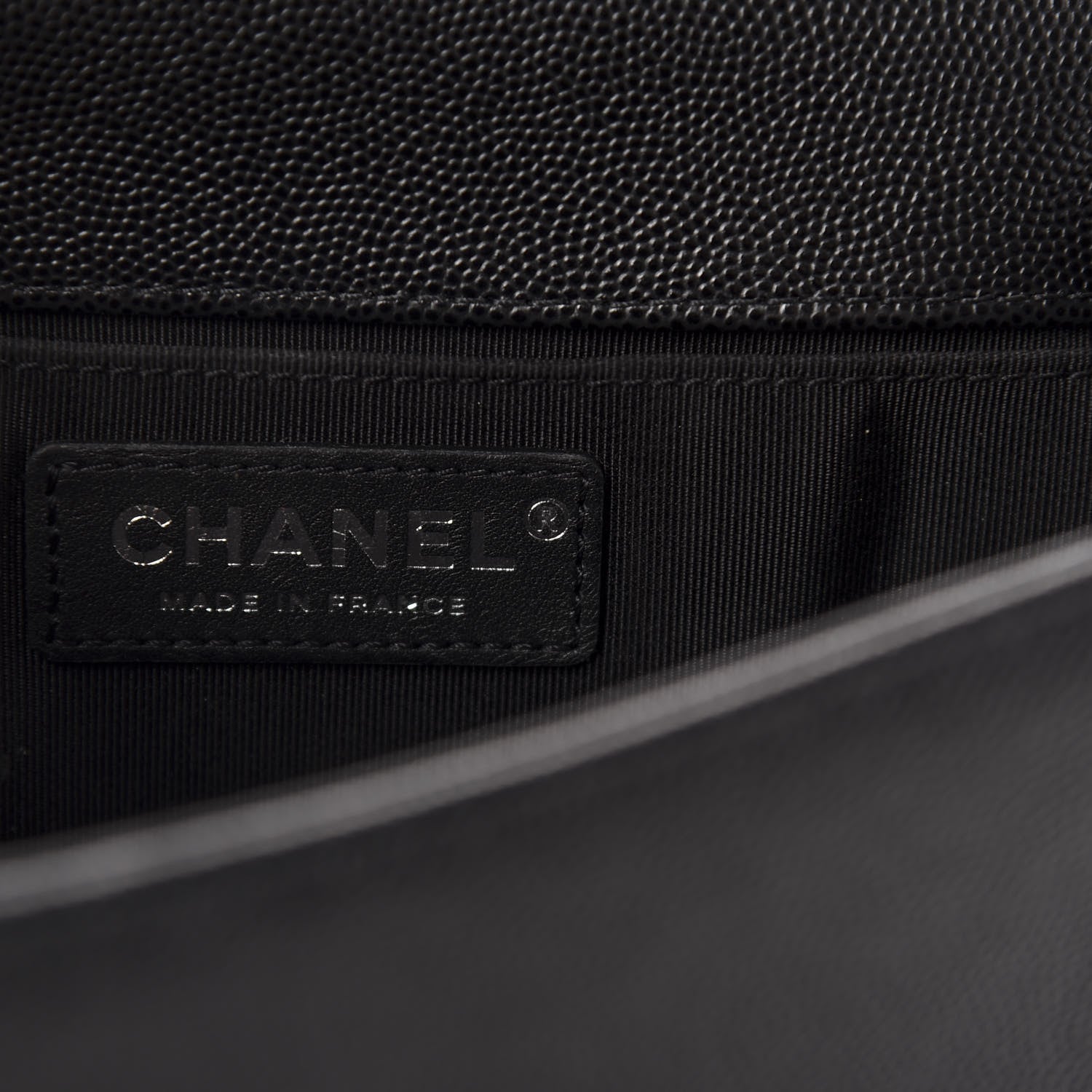 Chanel Caviar Quilted Small Boy Flap Black 8 of 10