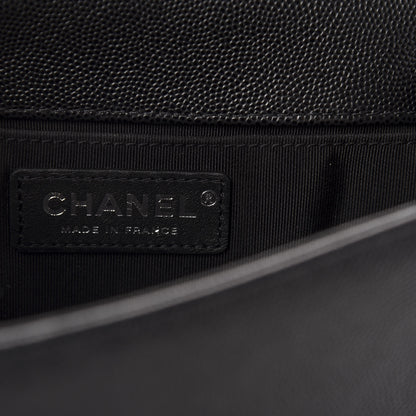 Chanel Caviar Quilted Small Boy Flap Black 8 of 10