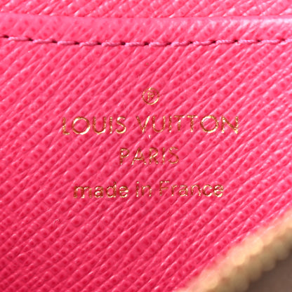 Louis Vuitton Damier Ebene 2020 Christmas Animation Roller Coaster Zippy Coin Purse Pivoine 6 of 8