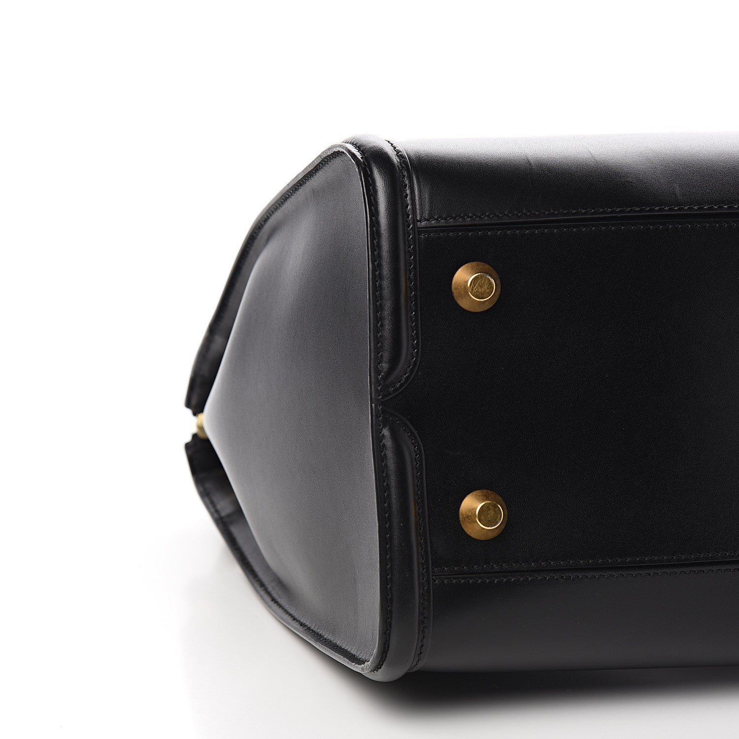 Alexander McQueen Calfskin Zip Up Heroine Tote Black 8 of 9