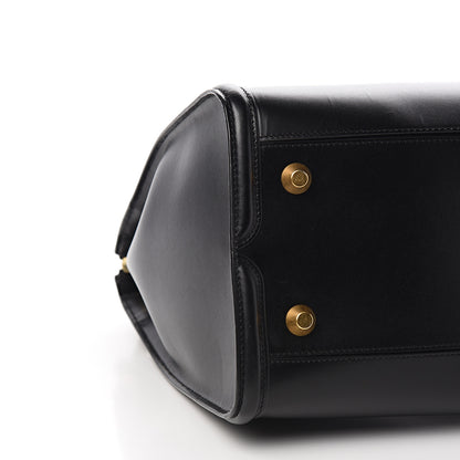Alexander McQueen Calfskin Zip Up Heroine Tote Black 8 of 9