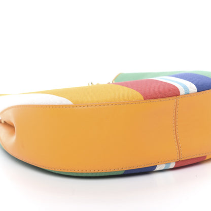 MCM Canvas Medium Patricia Hobo Rainbow 8 of 10