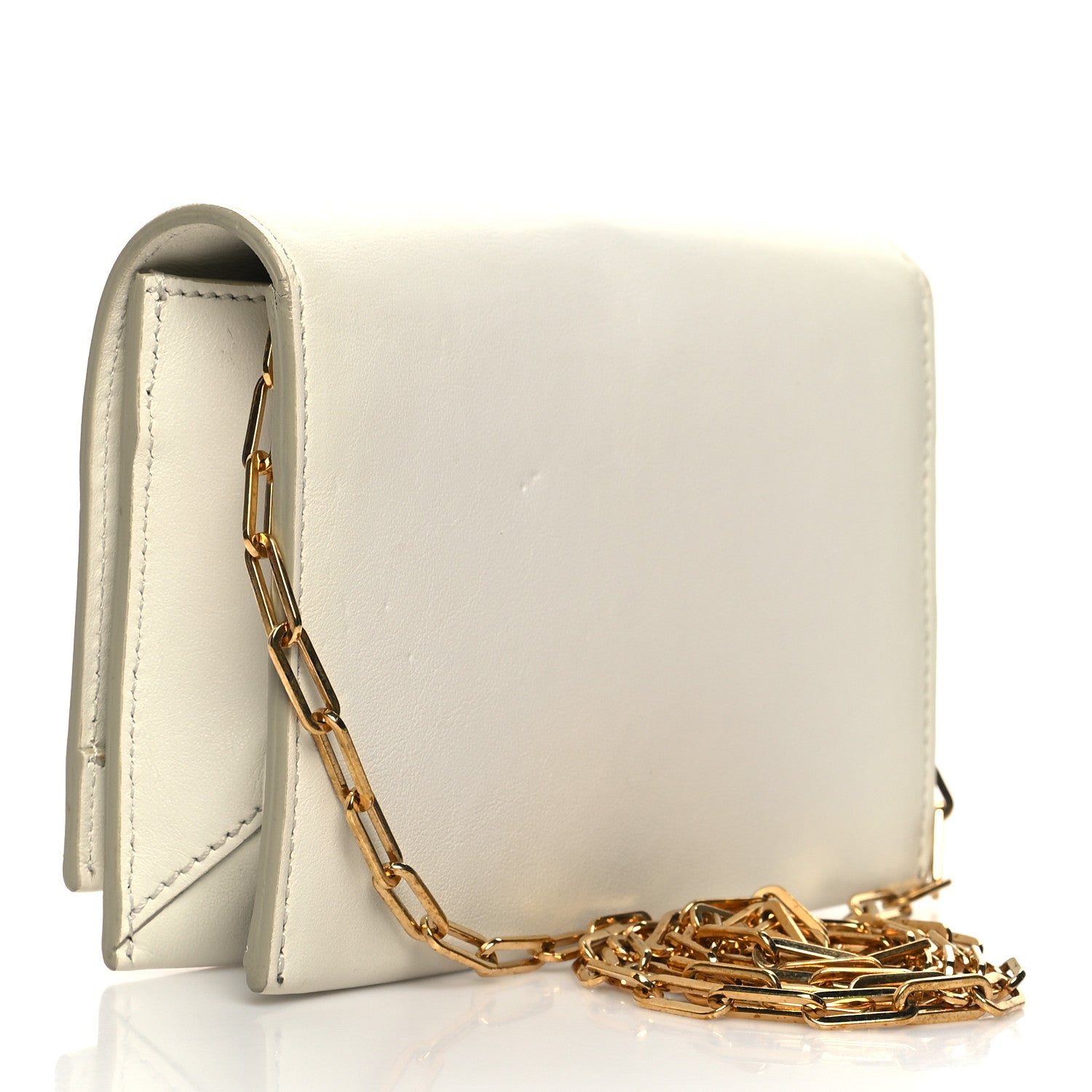 Tom Ford Calfskin Icon Disco Bag White 3 of 15