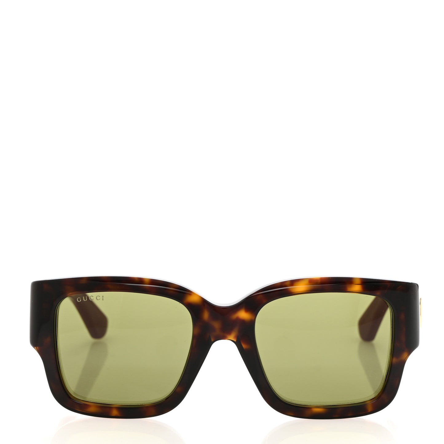 Acetate Square Frame Sunglasses GG1663S Tortoiseshell