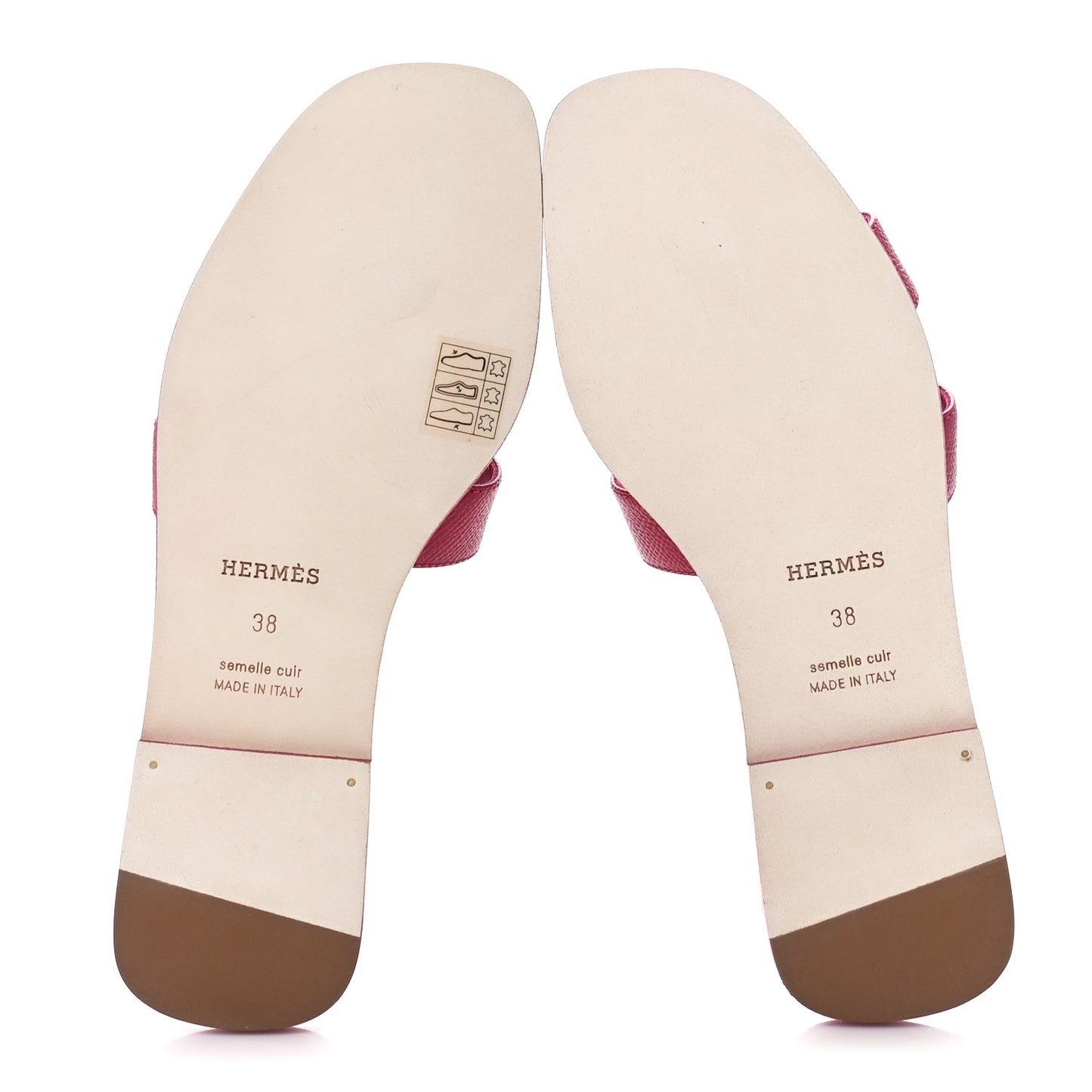 Epsom Oran Sandals 38 Rose Magenta