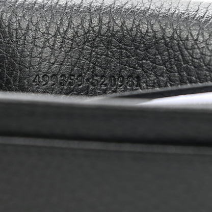 Gucci Calfskin Garden Continental Wallet Black 7 of 9