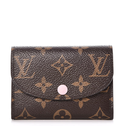 Louis Vuitton Monogram Rosalie Coin Purse Rose Ballerine 1 of 8