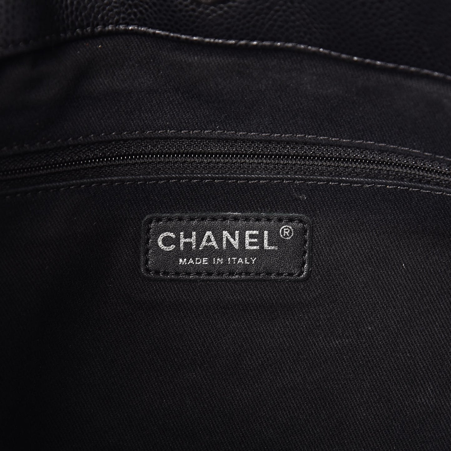 Caviar Quilted Timeless CC Soft Tote Black