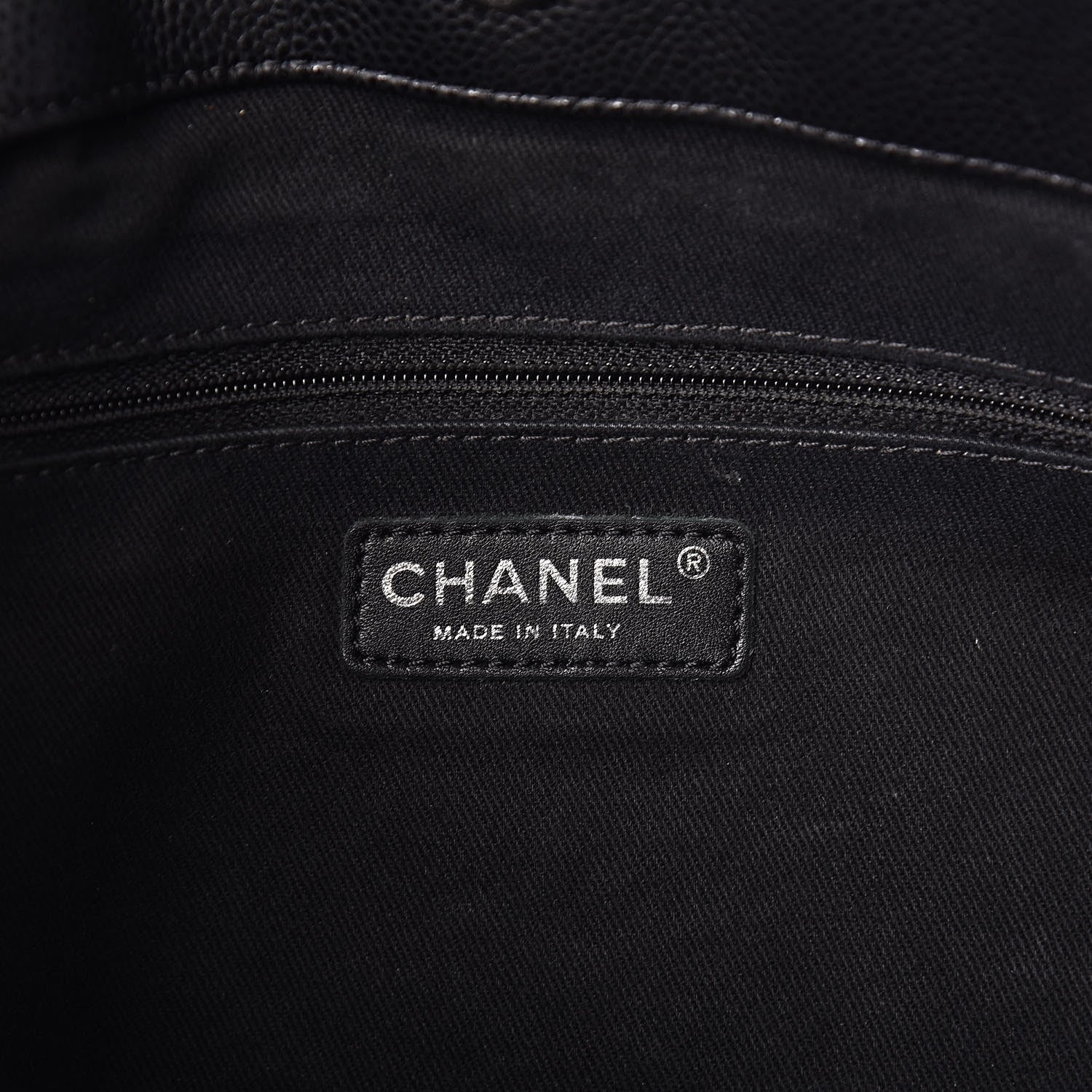 Chanel Caviar Quilted Timeless CC Soft Tote Black 6 of 12