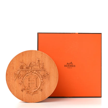 Hermes Mahogany Wood Ex-Libris Twilly Box 8 of 8